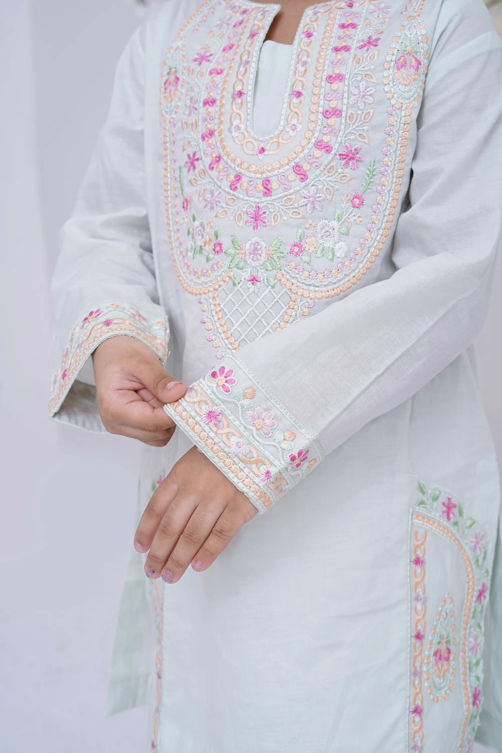 girls emb suit 323525-EX-0000002104-BLUE-GS24-102-GH-23