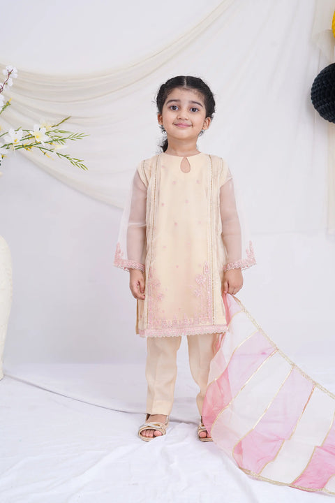 girls emb suit 337260-EX-0000003175-FAWN-G3F-01-GH-34
