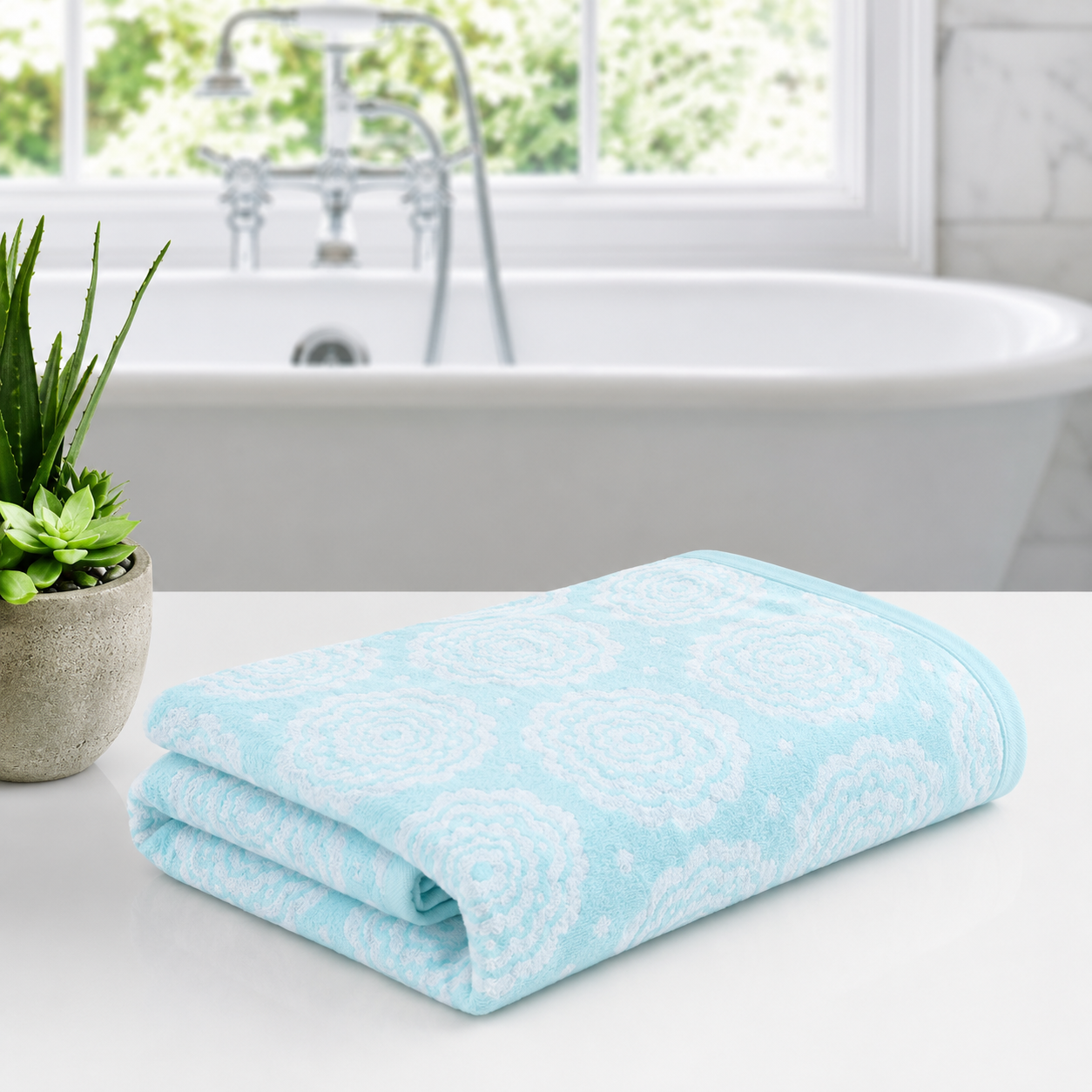 Jacquard Bath Towel 70 X 140 cm