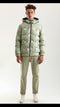 Men Branded Bomber Jacket - L/Green