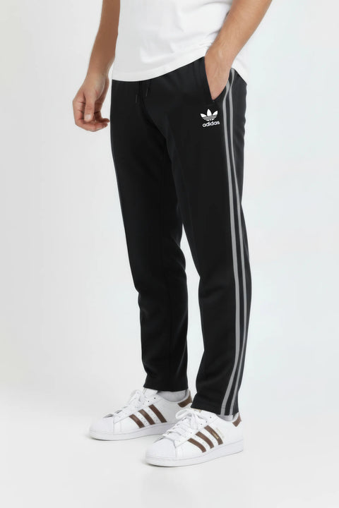 Men Jersey Trouser - Black