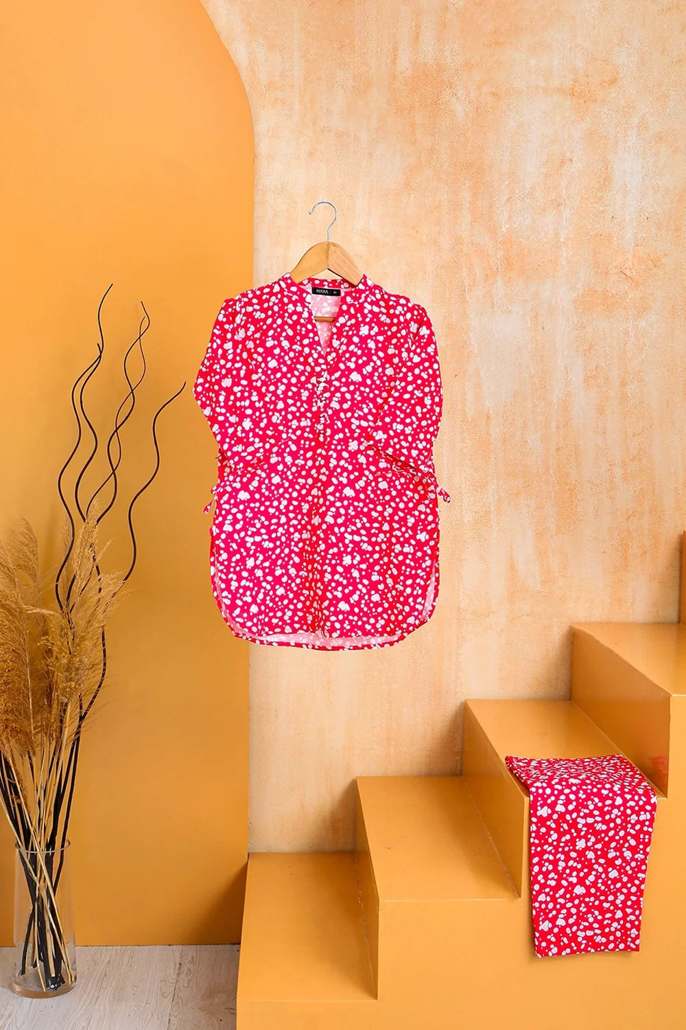 2 PIECE PRINTED KHADDAR SUIT