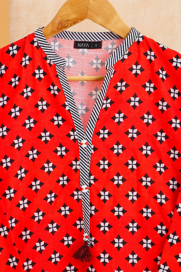 2 PIECE PRINTED KHADDAR SUIT