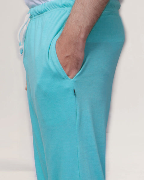 Men Regular wear Basic Trouser M0567  - Turquoise