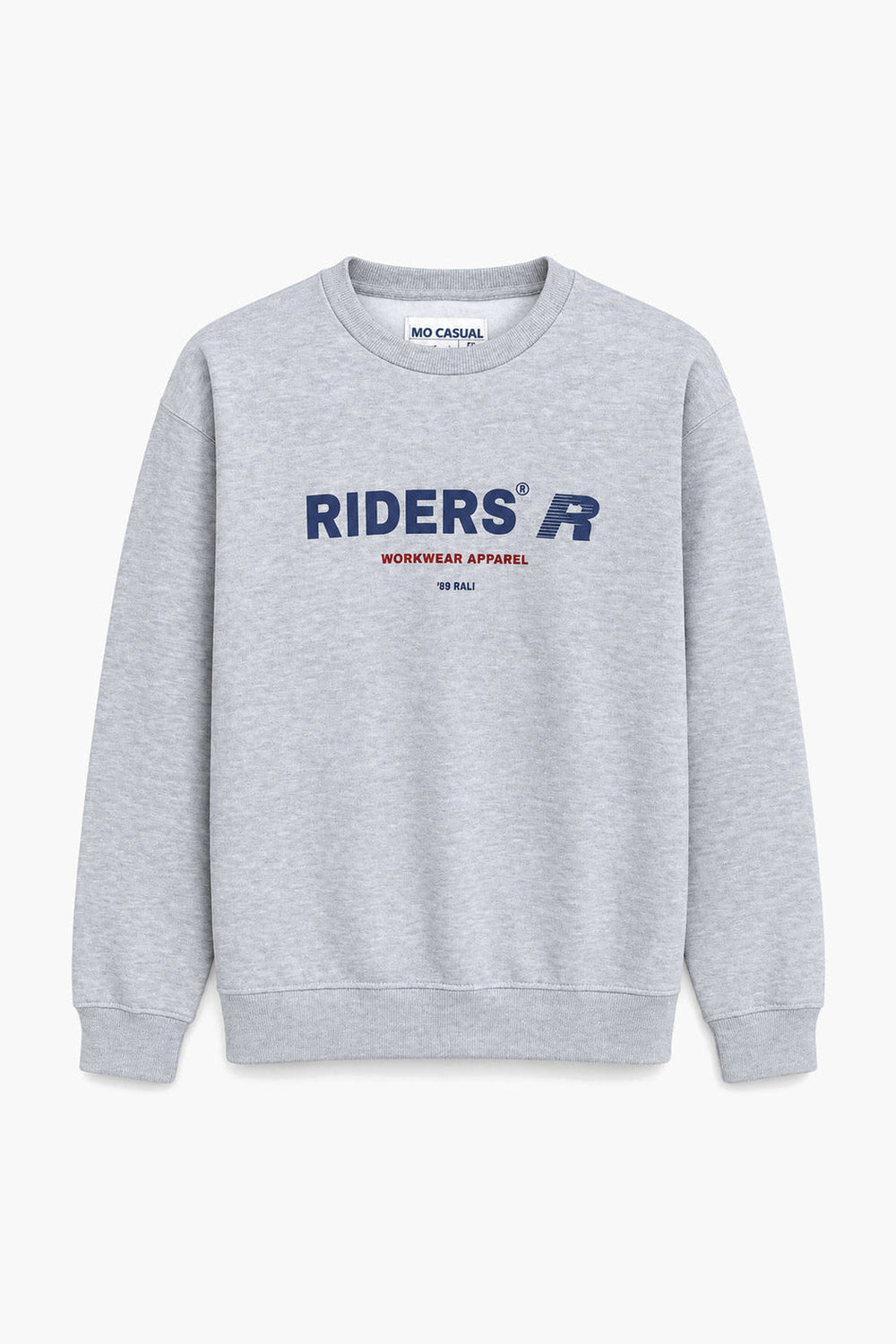 Women Branded Fleece Sweatshirt - Grey