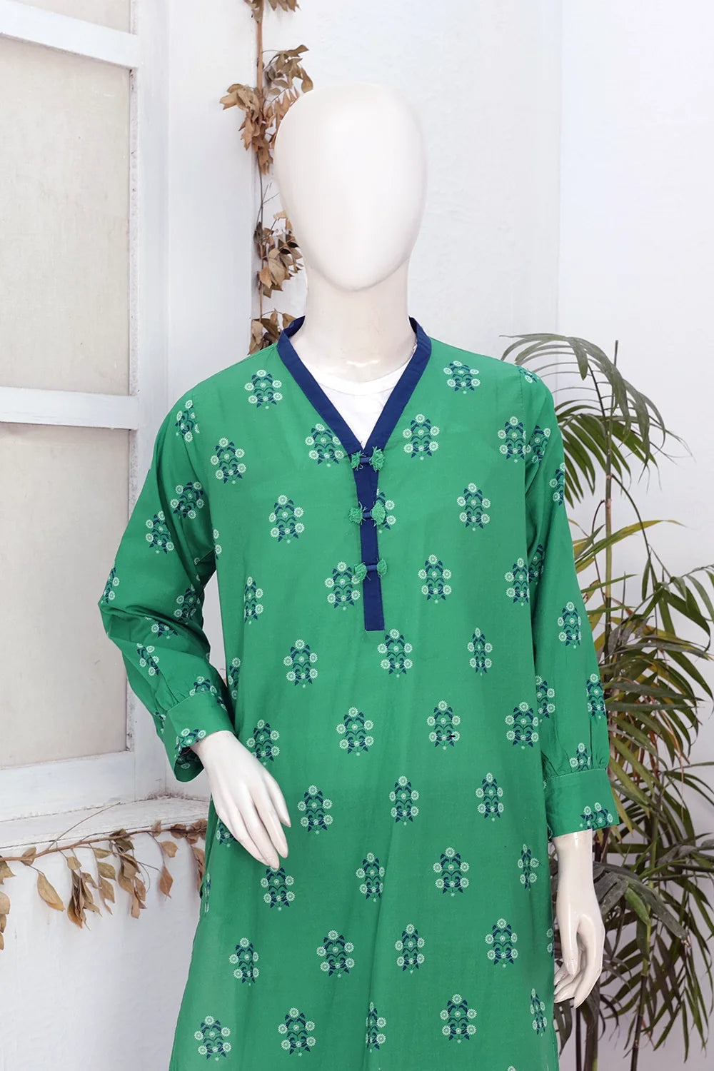 2 PIECE PRINTED LAWN SUIT