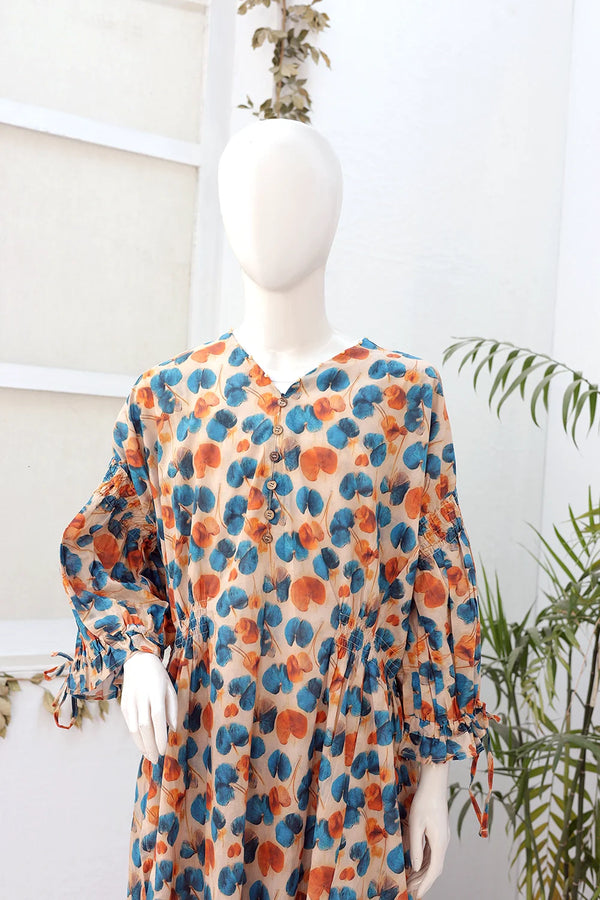 2 PIECE PRINTED LAWN SUIT