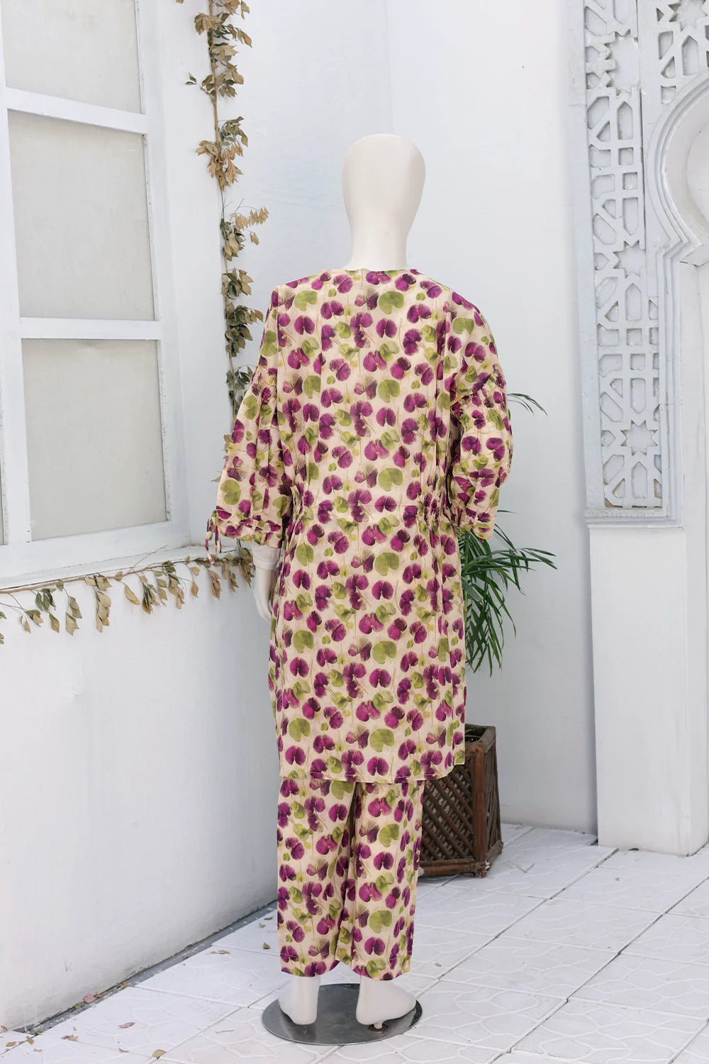 2 PIECE PRINTED LAWN SUIT