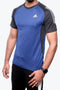 Men Sports Wear T-Shirt - Navy Black