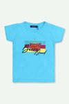 Girls Graphic T-Shirt EGT16- Turquoise