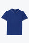 Men Branded Tipping Polo - Royal Blue