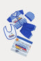 Infant Baby 5-Piece Suit Gift Set 02 - Royal Blue