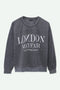 Women Branded Graphic Terry Sweatshirt - D/Gray