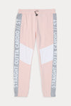 Women's Prited Jogger Trouser (Brand: MAX) - Light Pink