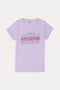 Girls Graphic T-Shirt (Brand: MAX) - L/Purple