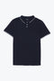 Men Branded Tipping Polo - D/Navy