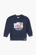Boys Pique Graphic Sweatshirt BSS23-01 - Old Navy