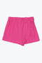 Girls Branded Short - D/pink