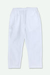 Boy Cotton Pajama - White
