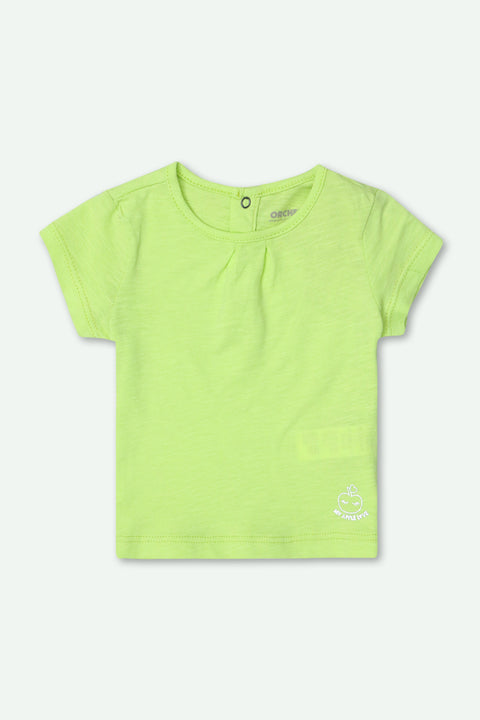 Girls Graphic T-Shirt - Green