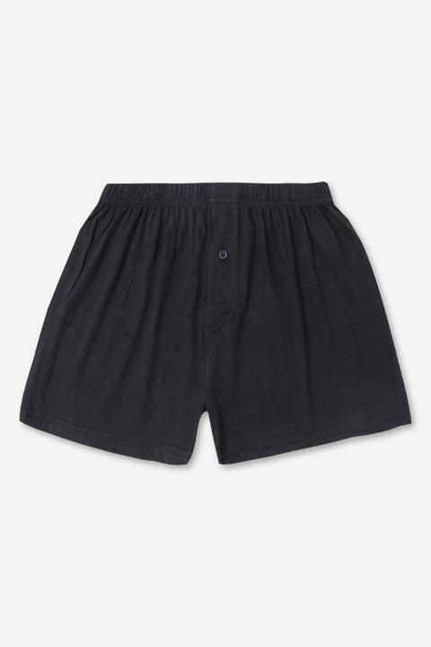 Men Casual Boxer Short - Black