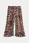 Girls Cheetah Printed Plazo