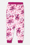 Women's Printed Jogger Trouser - L/Pink