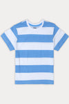 Boys Stripes T-Shirt (Brand: MAX) - Blue & White