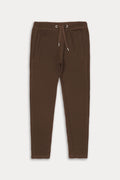 Women's Side Rib Co-ord Pant WCP13 - D/Brown