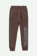 Men's Branded Graphic Tracksuit - Brown