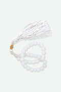 Aqeeq Tasbih 33 Round Beads - White