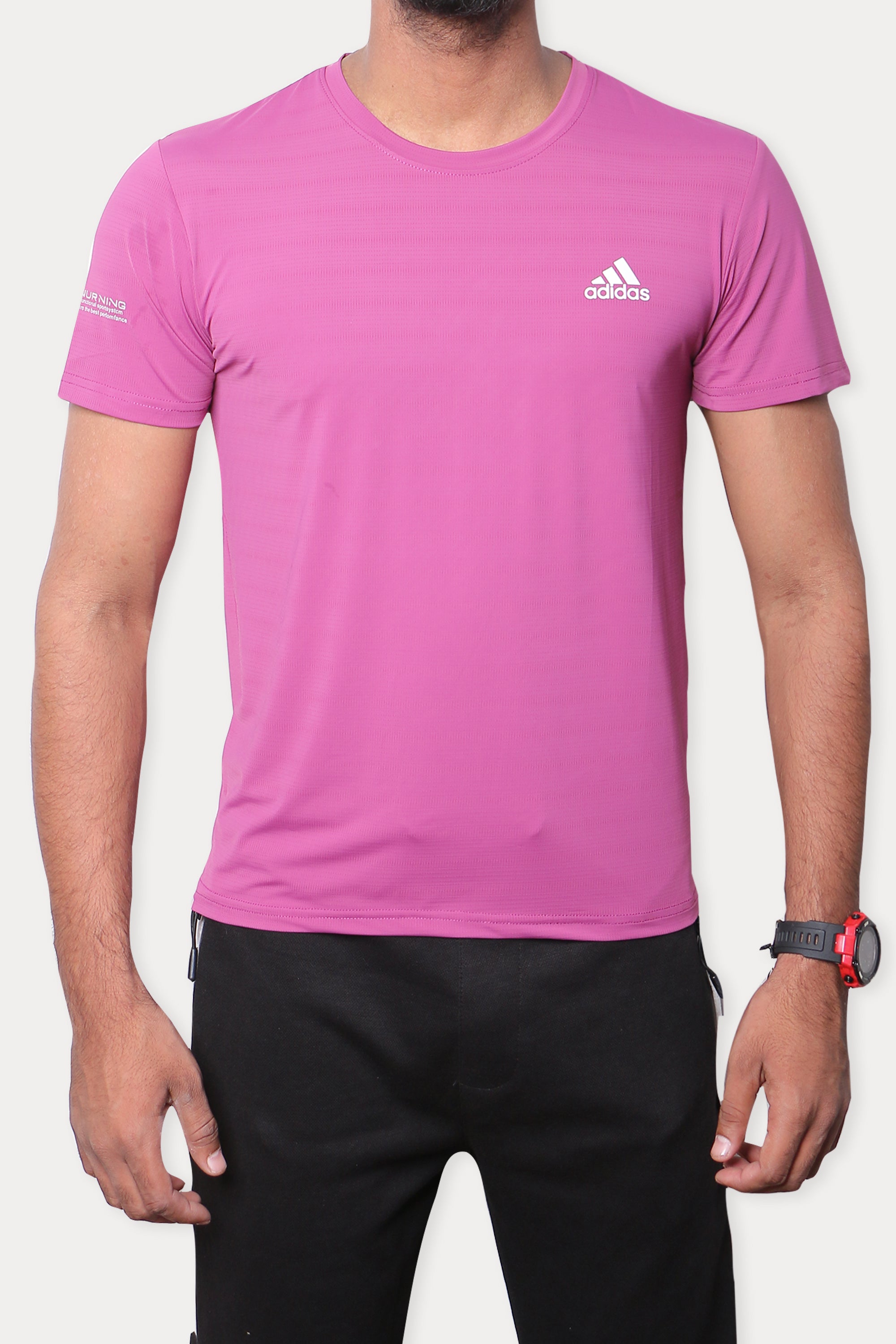 Men Sports Wear T-Shirt - Purple