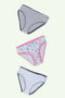 Girl Panties Pack of 3 - (Assorted)