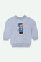 Boys Graphic Sweatshirt - Heather Gray