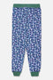 Women's Printed Jogger Trouser - Navy