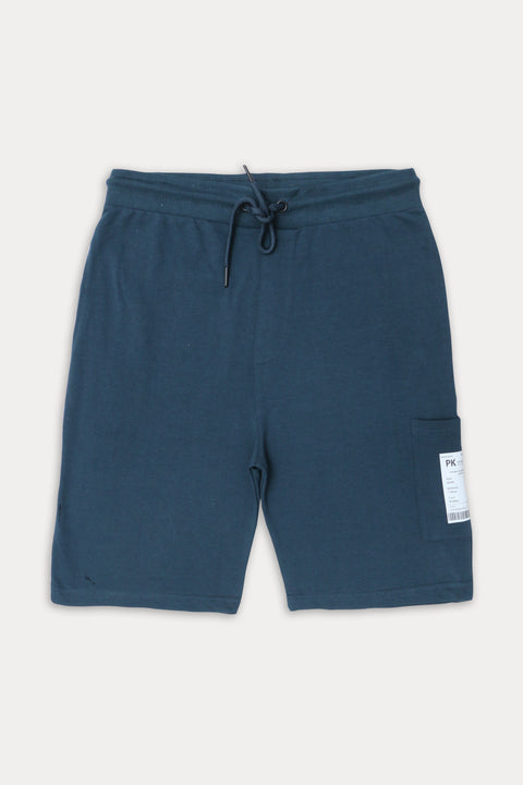 Men Cargo Pocket Short 04 - Jeans Blue