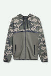 Men Branded Fleece Hoodie Zipper - Camouflage