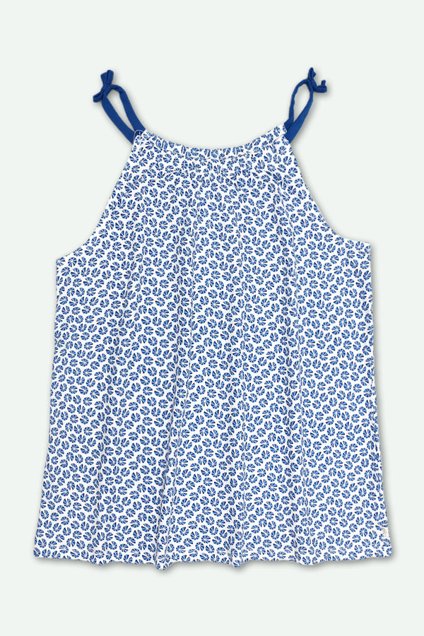 Girls graphic Tank Top - Blue