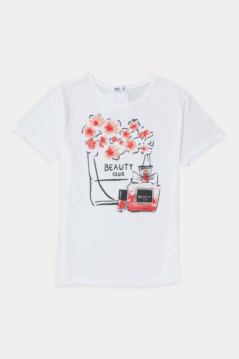 Women's Graphic T-Shirt WT15 - White