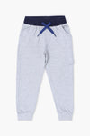 Boys Branded Trouser - Heather Gray