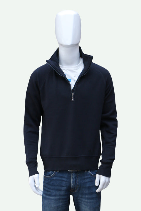 Men Fleece Mockneck (Brand: Payper) - Navy