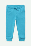 Boys Branded Fleece Trouser - Turquoise