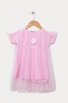 Girls Fancy Frock JGF03 - Pink