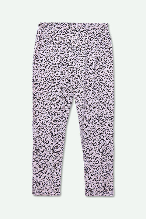 Women's Printed Jersey Pajama - Pink