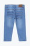 Boy Branded Slimfit Denim Pant - L/Blue