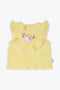 Girls Embellish Graphic 2-Piece Suit - Yellow