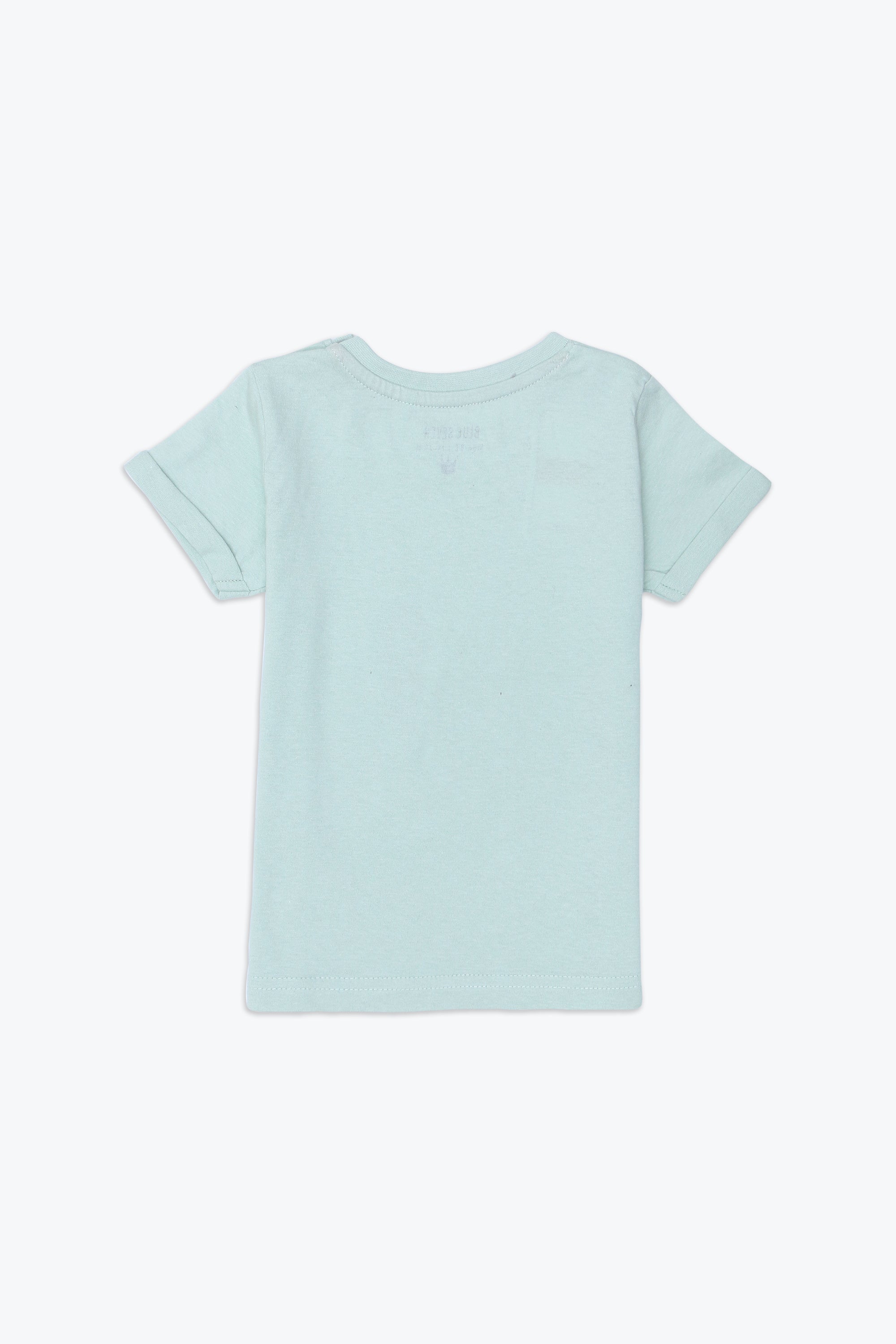 Girls Branded Graphic T-Shirt - Light Green