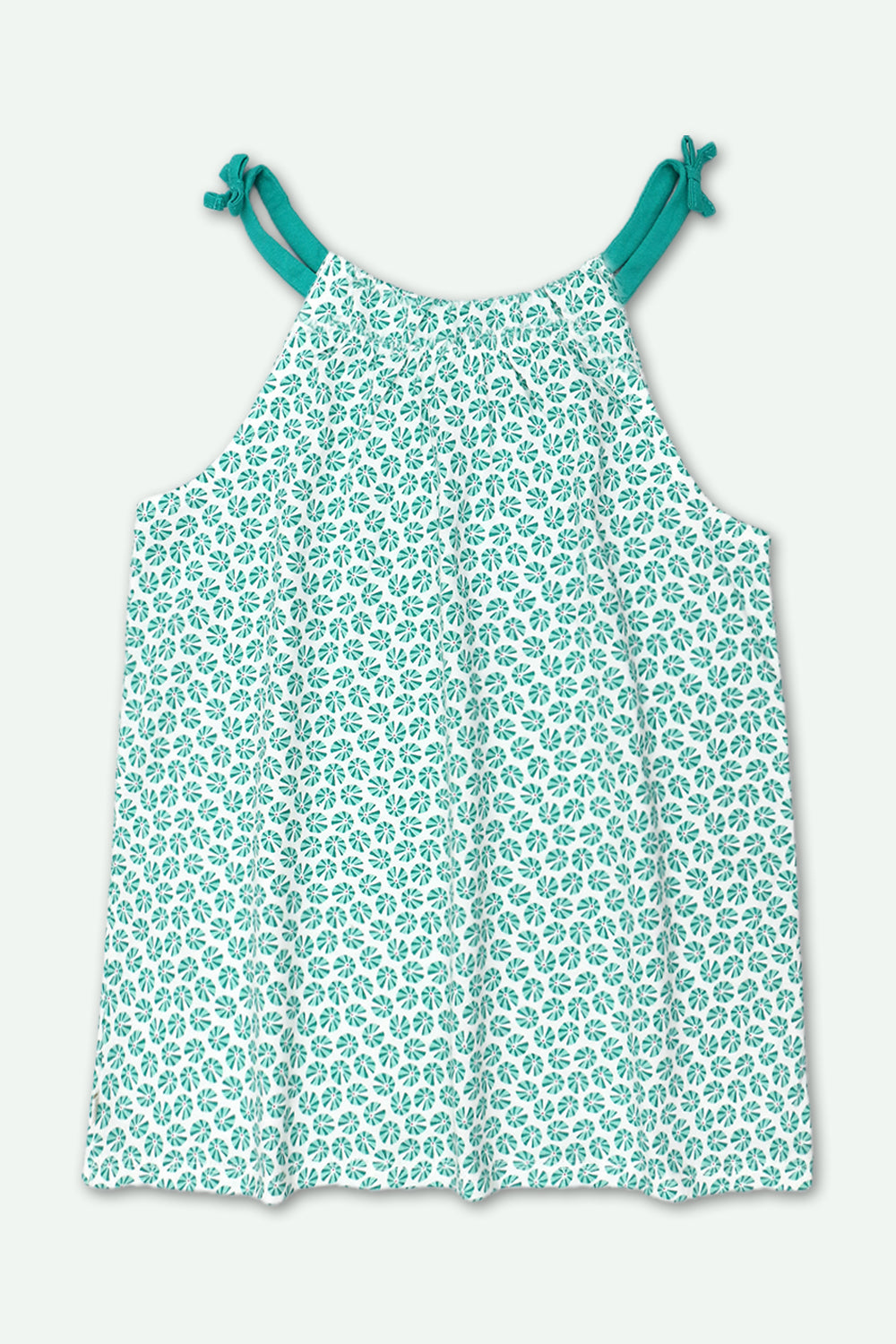 Girls graphic Tank Top - Green