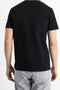 Men Premium Lycra R-neck Tee (Original CELIO) - Black