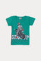 Boy Graphic 2-Piece Suit R011 - Green